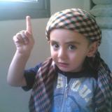 muslim boy point finger