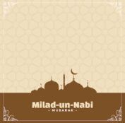 barawafat milad un nabi festival card design