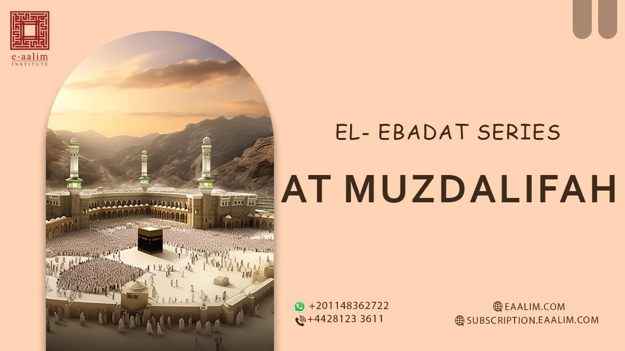 At Muzdalifah