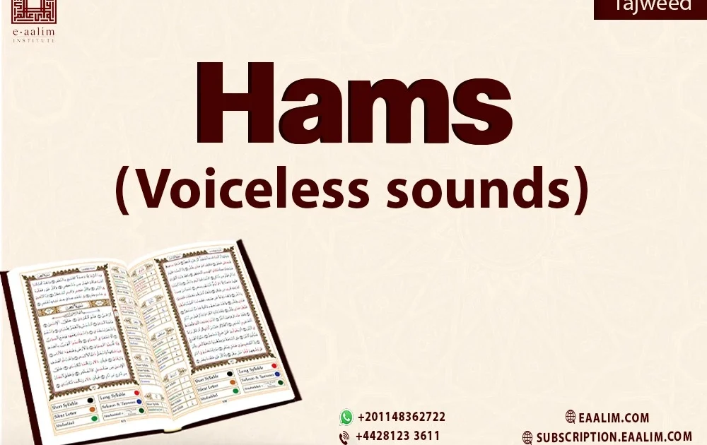 Hams (Voiceless sounds)