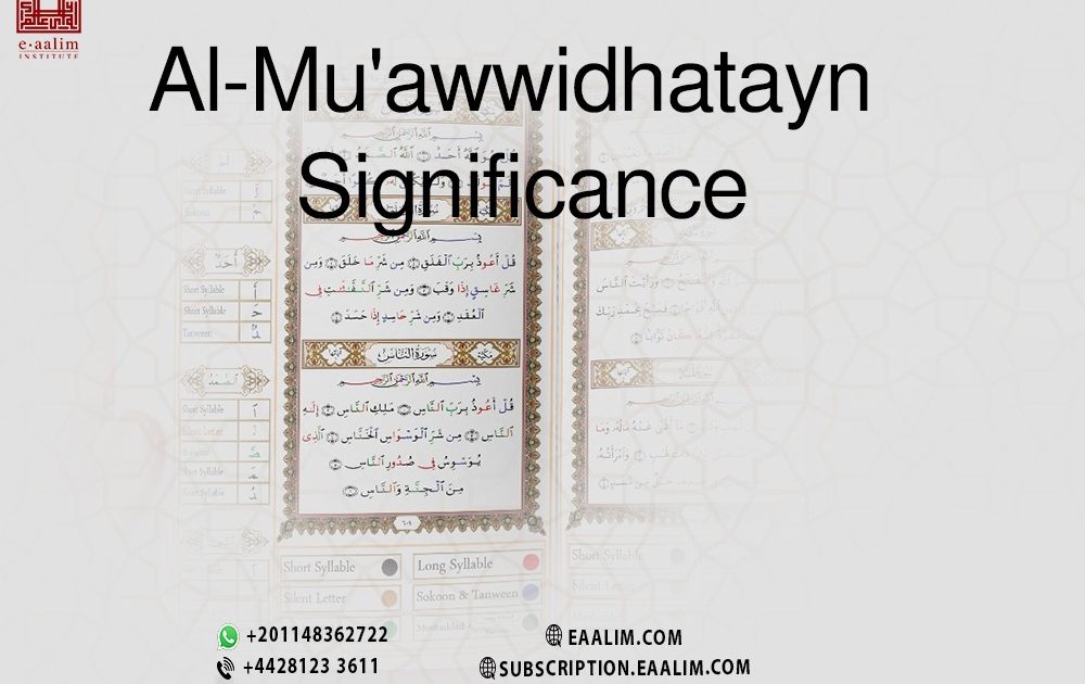 Al-Mu’awwidhatayn Significance